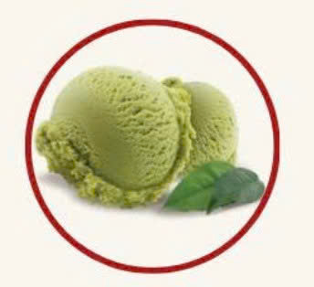 Kem chiên matcha